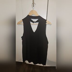 Elegant Black Sleeveless Dress